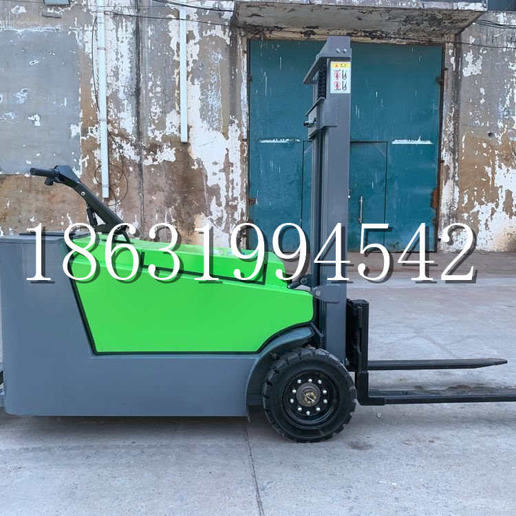 蠡县小型电动叉车1吨2吨步行站驾式电瓶堆高充电装卸车液压升降车铲车